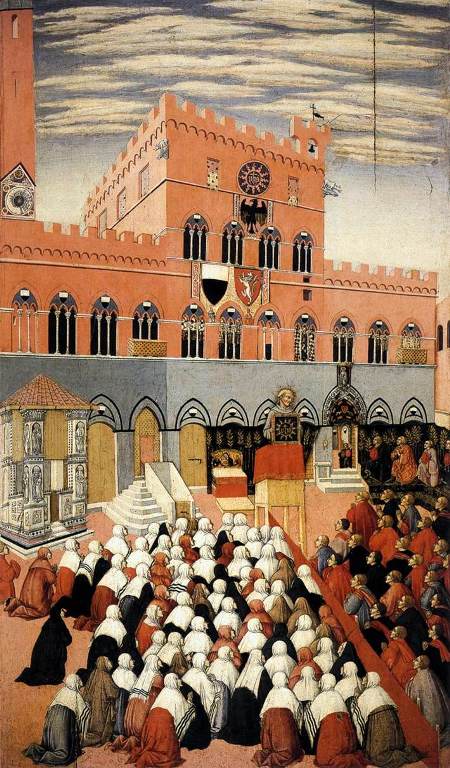 St_Bernardino_preaching_in_the_Campo.Sano_di_Pietro